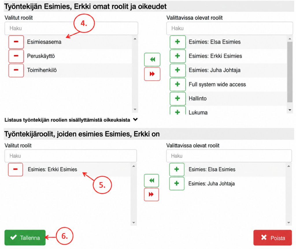 Käyttäjätietojen hallinta ja tunnusten lähettäminen 10 image 144