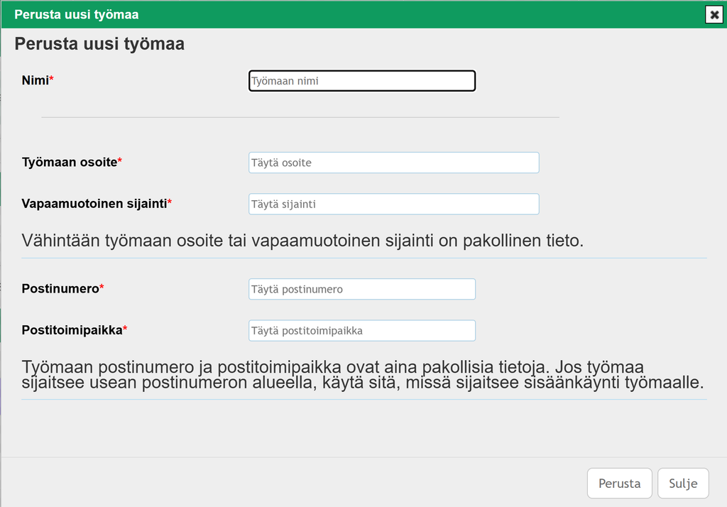 Vastuu Group-työmaan lisääminen ja käyttöoikeudet 3 image 21