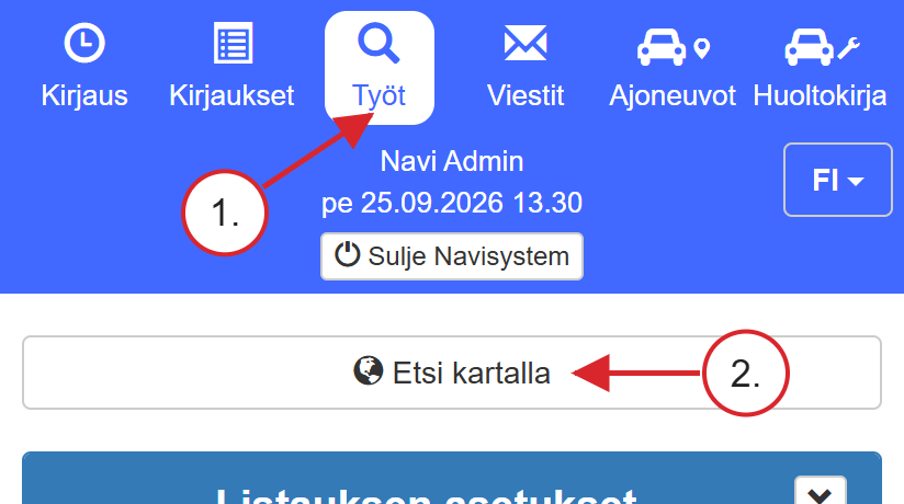 01 etsi kartalla