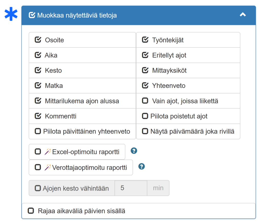 08 muokkaa naytettavia tietoja